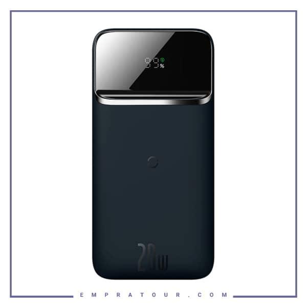 پاوربانک وایرلس 20وات بیسوس Baseus Magnetic Wireless Quick Charge 10000mAh PPCX01010